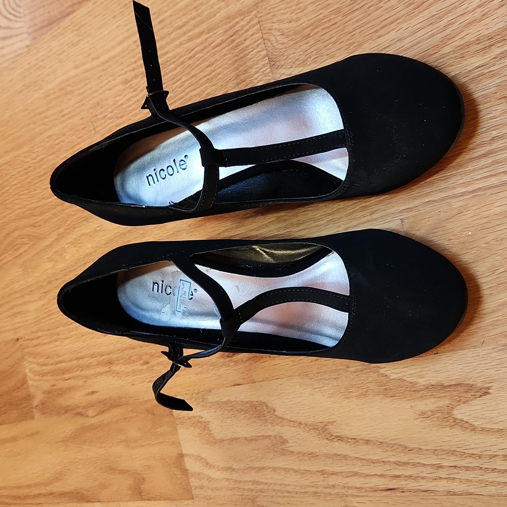Wedges black size 7